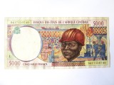 Cumpara ieftin Rară! Gabon 5000 Francs 1994,bancnota din imagini la cel mai mic pret
