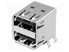 Conector USB A, pentru PCB, JST - UBA-4RS-D14T-4D foto