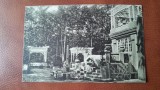 Carte postala, Baile Govora, Castelul Apelor, perioada interbelica