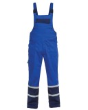 Pantaloni de protectie cu pieptar bluemarin Rhino Marime 3XL