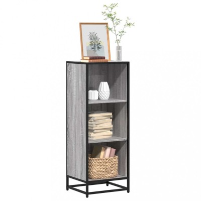 vidaXL Bibliotecă, gri sonoma, 40x35x107,5 cm, lemn prelucrat 849112 foto