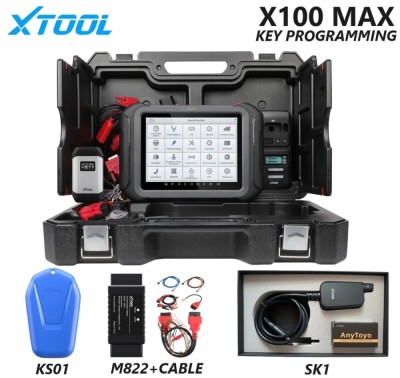 XTOOL X100 MAX Programator chei IMMO Elite Diagnostic Tools + KC501 ECU Coding Full Bidirectional Control foto