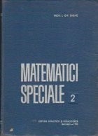 Matematici speciale, Volumul al II-lea (Sabac) foto