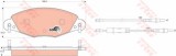 Set placute frana,frana disc CITROEN C5 II Break (RE) (2004 - 2016) TRW GDB1449