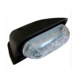 Lampa Gabarit LED LD230, 3 LED, 12-24V, 96x39mm, Omologare E9, Alb Cabina, Universal Dube