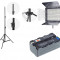 Kit lumina continua Lampa Yongnuo YN300 III+ Acumulator NP F+ incarcator+ stativ