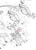 Piulita consola Ski-Doo Summit X 800RETEC XM-154, 2015 Cod Produs: MX_NEW 517304518SK