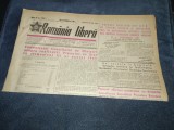 ZIARUL ROMANIA LIBERA 30 OCTOMBRIE 1949
