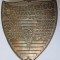 Rara! Emblema Puritan Manufacturing Company Boston 1897 masini cusut industriale