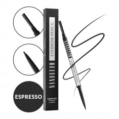 Creion de sprâncene Nanobrow Eyebrow Pencil Espresso - un creion precis, de fin