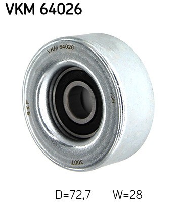SKF VKM 64026 Rola ghidare/conducere, curea transmisie