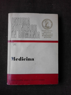 Istoria stiintelor in Romania, medicina - St.M. Milcu foto