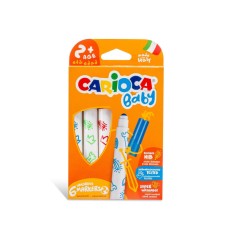 Set 6 Carioci Carioca Baby, Non-Toxice, Set, 6 Culori, Set de Carioci, Carioci la Set, Carioci 6 Culori, Carioci Colorate, Carioci Baby, Carioci Non-T foto