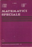 Matematici speciale