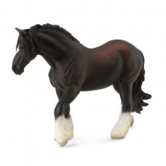 Cal Negru Shire XL - Animal figurina foto