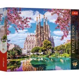 PUZZLE TREFL 1000 PREMIUM PLUS PHOTO ODYSSEY SAGRADA FAMILIA BARCELONA SPANIA