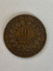 Moneda 10 CENTIMES - 10 CENTIMI bronz - 1896 - Franta - KM 815.1 (109), Europa