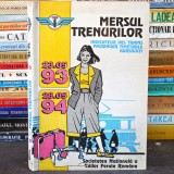 MERSUL TRENURILOR - CFR - 1993 / 1994 - Societatea Națională a Căilor Ferate Rom&acirc;ne
