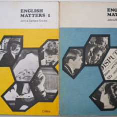 English Matters (2 volume) – John & Barbara Uncles