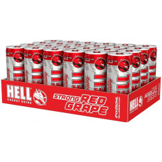 Bax 24 Buc Hell Energy Red Grape Strong 250ML