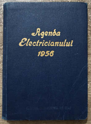 Agenda electricianului 1956 foto