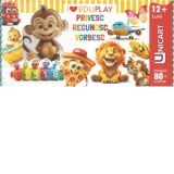 Cutie set cartonase Eduplay. Privesc. Recunosc. Vorbesc.