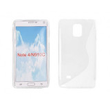 Husa Silicon S-line Sam Galaxy Note 4 N910 Transparent