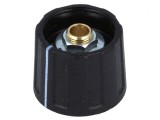 Buton Rotativ Indicator ABS Negru 6mm