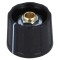 Buton Rotativ Indicator ABS Negru 6mm