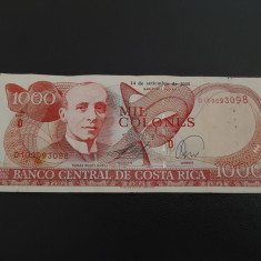 Bancnota 1000 Colones Costa Rica