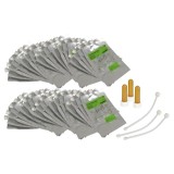 Pungi de aluminiu pentru colostru - set 50 buc
