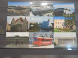 FINLANDA - HELSINKI - 9 FOTOGRAFII CU OBIECTIVE TURISTICE DE INTERES DIN CAPITALA - NECIRCULATA