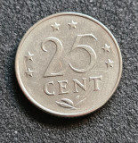 Antilele Olandeze 25 cent centi 1976, America Centrala si de Sud