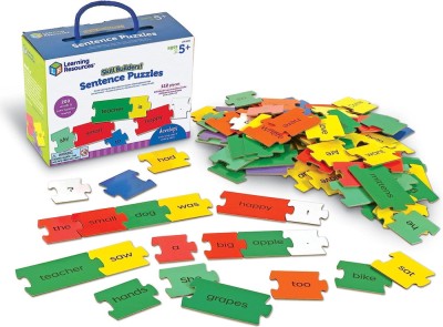 Set activitati educative - Puzzle cu propozitii (lb.engleza) PlayLearn Toys foto