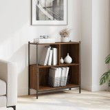 VidaXL Bibliotecă, stejar maro, 72x28x77,5 cm, lemn prelucrat 838882