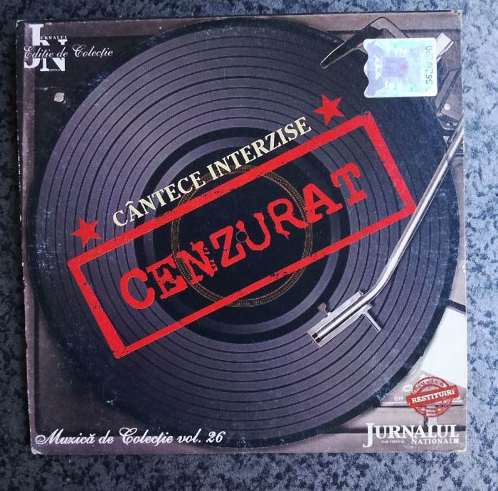 CD Cenzurat C&acirc;ntece Interzise