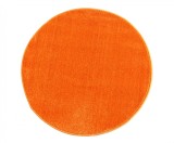 Cumpara ieftin Covor Rotund Camera Copii Model Kolibri 11000-160, Marime 80 x 80 cm, Portocaliu, Inaltime Fir 9 mm, Antialergic, Polipropilena, Gradinita, Cresa, Loc