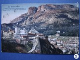 Monte -Carlo ,palatul si condomeniul printului de Monaco , anul 1926 , carte postala circulata , destinata doamnei Emma Teisanu ,de colectie, Printata