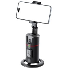 Suport de Telefon Inteligent, Urmarire Faciala, SELERIS&reg;, Gesturi, 360&deg;, Telecomanda bluetooth, Fara