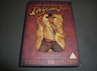 Filme Indiana Jones 1-5 DVD BoxSet Complete Collection Originale foto