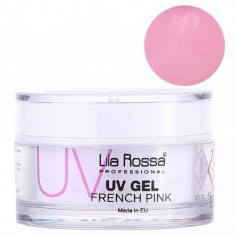 Gel UV Unghii Lila Rossa Professional French Pink 15g E1004 foto