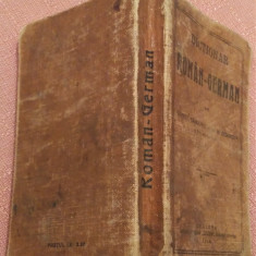 Dictionar Roman-German. Editiune scolara, 1914 - Const. Saineanu, M.W. Schroff