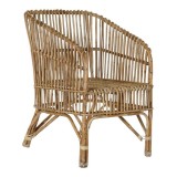 Canapea de grădină DKD Home Decor Natural 56 x 52 x 82 cm
