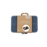 Cutie Snack Melii Luxe Albastra cu 6 Compartimente Detasabile, Plastic Sigur Alimentar