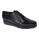 Pantofi dama casual din piele naturala, cu platforme - RUT2N