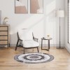 VidaXL Covor lavabil, multicolor, &phi;120 cm, antiderapant 337987