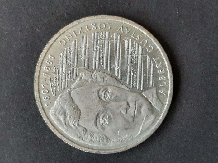 10 DM &quot;Albert Gustav&quot; J, 2001, RFG - A 2909