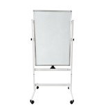 Tabla magnetica multifunctionala pe stand mobil 60x90 cm, 2 fete, reglabil pe inaltime 3 puncte, Extra (7 ani garantie)