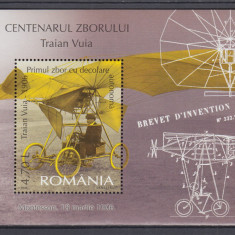 ROMANIA 2006 LP 1713 CENTENARUL TRAIAN VUIA COLITA MNH