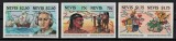 Timbre Nevis 1986, Navigatori, Expediții, Cristofor Columb, Serie Completa MNH, Straine